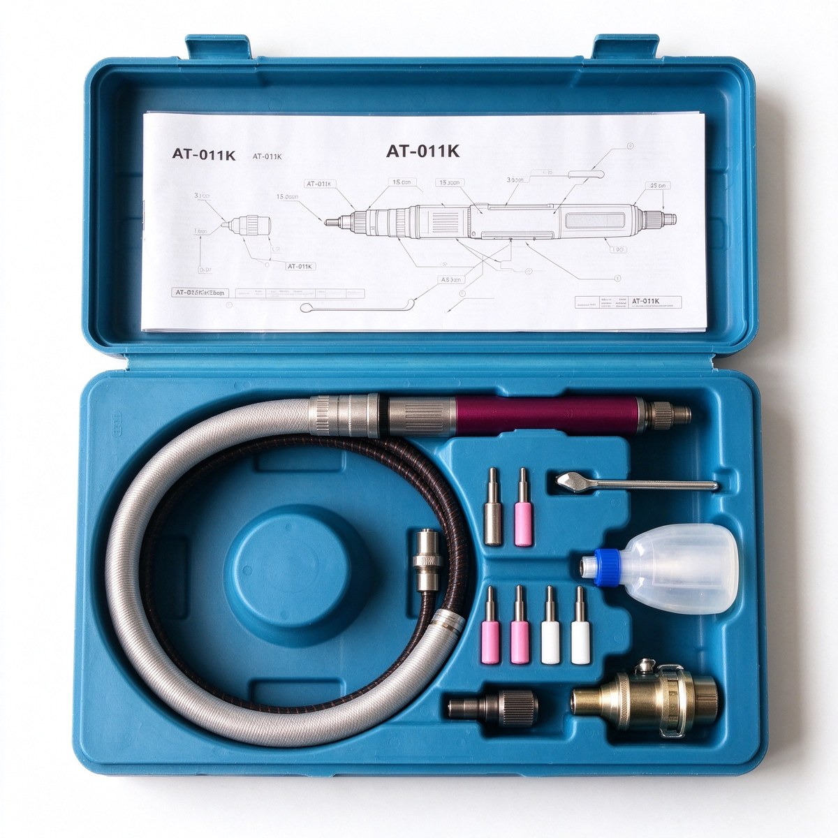 AT-011K Air Micro Die Grinder Kit